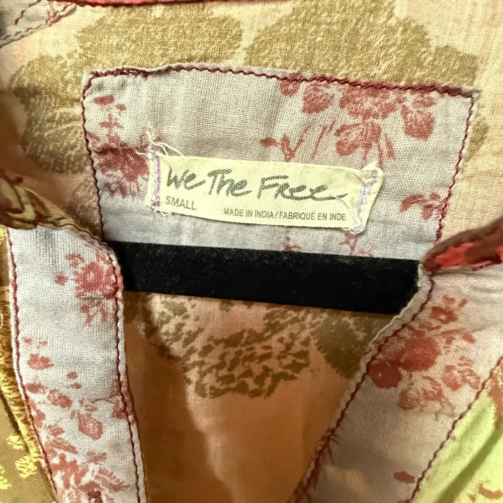 We The Free Multicolor Floral Shirt - Picture 3 of 4